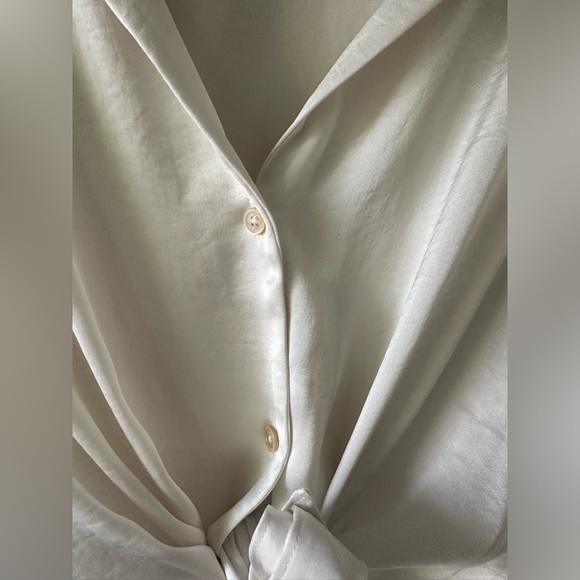 Wilfred Tie-Front Blouse - Picture 3 of 4